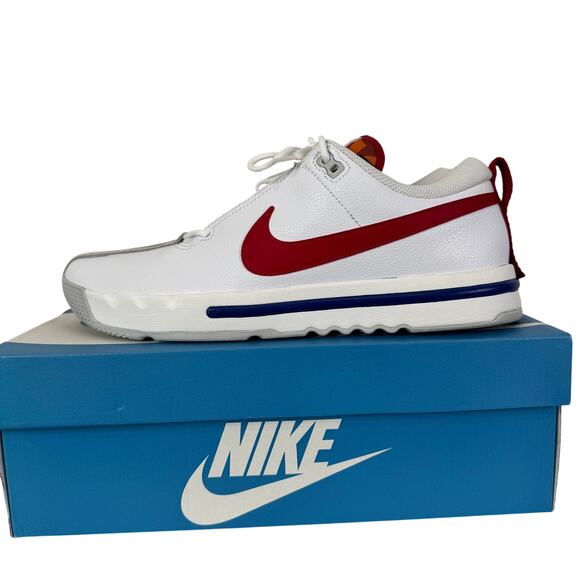 Nike Air Sesh White Varsity Red Royal Mens Size 11.5 Sneakers with Box - Picture 1 of 12